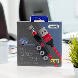 Cable magnétique 3 en 1 yookie